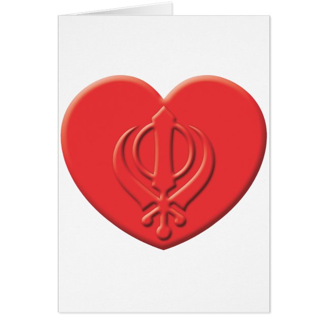 Coeur de Sikhisme (Devant)