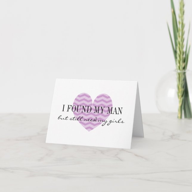 Coeur de zigzag pourpre Serez-vous ma carte de fem (Devant)