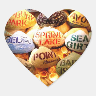 Cœur Dieu bénisse le Sticker Jersey Shore