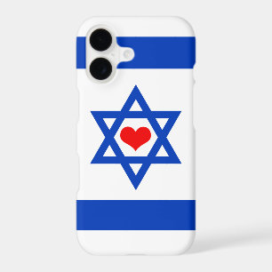 Cœur d'Israël, étui patriotique, Drapeau d'Israël