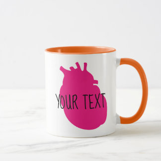 Coeur d'organe | Mug personnalisable