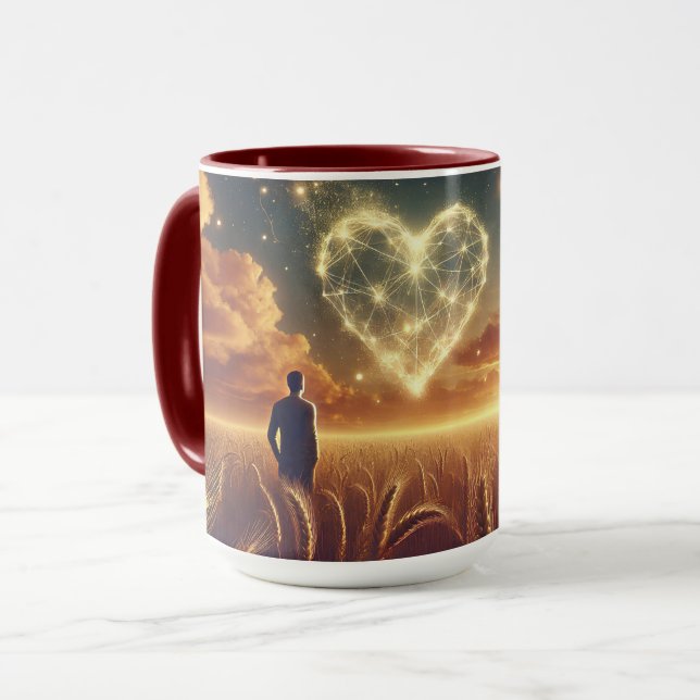 Coeur du renouveau - Mug de guérison émotionnelle (Devant gauche)