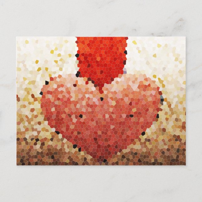 "Coeur ébréché" - Carte postale (Devant)