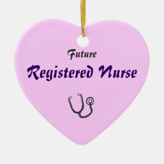 Cœur En Céramique Futur ornement de RN