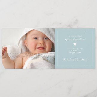 Coeur ・ Faire-part bébé