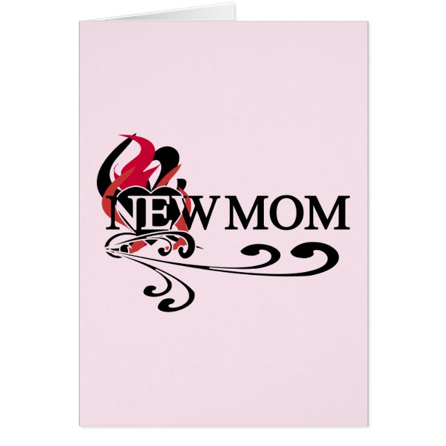 Coeur gothique Nouveau maman Tshirts et cadeaux (Devant)