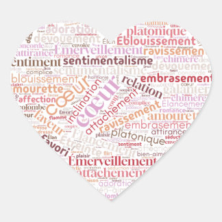 coeur heart sticker