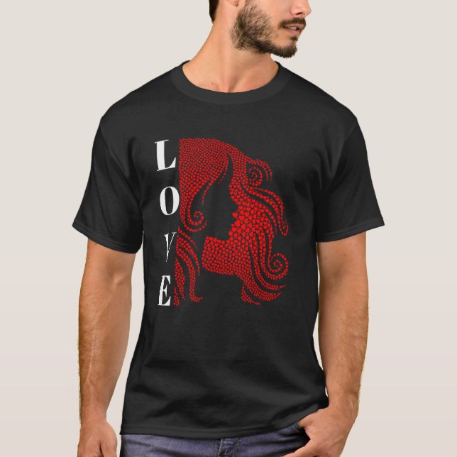 Coeur Heureuse Sainte-Valentin des coeurs Pullover (Devant)