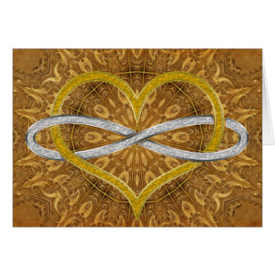 Coeur Infinity Gold Silver