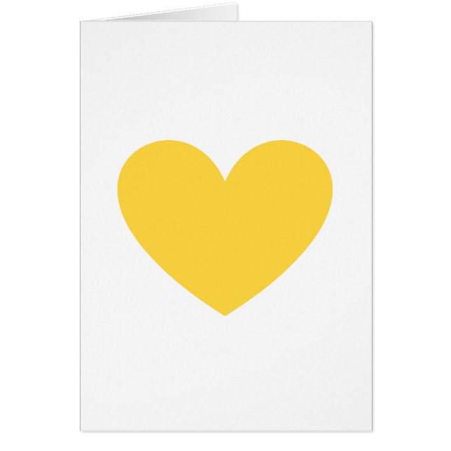 Coeur jaune (Devant)
