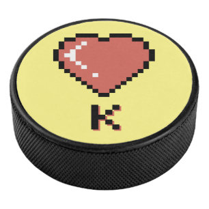 Coeur King contour noir