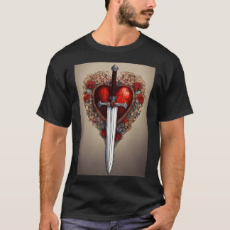 "Coeur & Lame Harmony : Black T-shirt Edition"