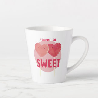 Coeur Lollipop Sweet Love Latte Mug