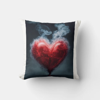 Coeur lunatique du coussin de fumée - Confort rêvé