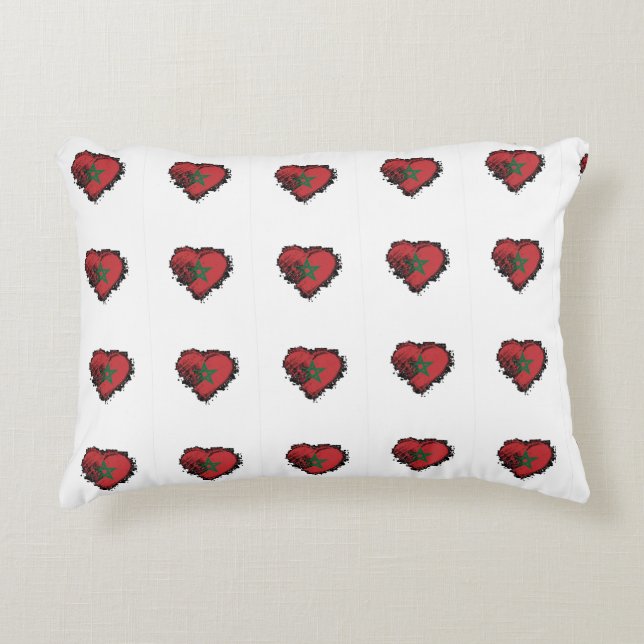 Coeur marocain coton coussin (Devant)