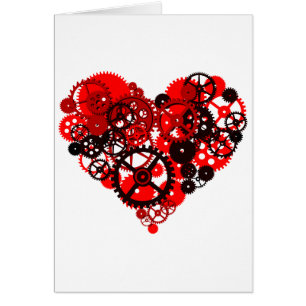 COEUR MÉCANIQUE DE STEAMPUNK