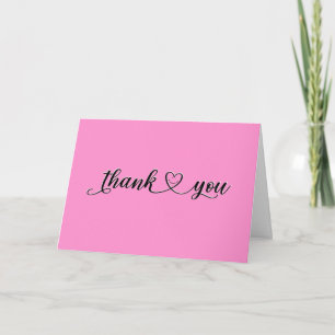 Coeur Merci Souriant Sur Rose