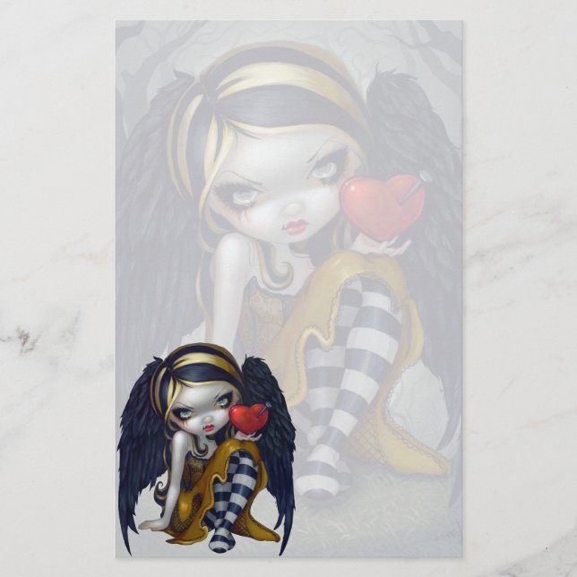 "Coeur papeterie de clous" (Devant)