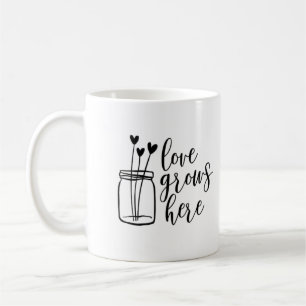 Coeur Planter Jar - Une Mug Charmante