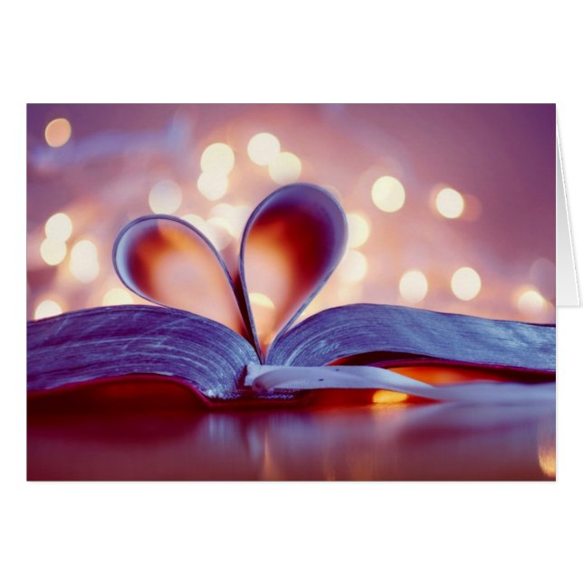 Coeur romantique de livre (Devant horizontal)