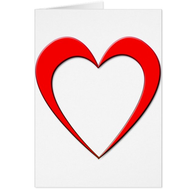 Coeur rouge (Devant)