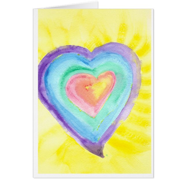 Coeur rougeoyant (Devant)