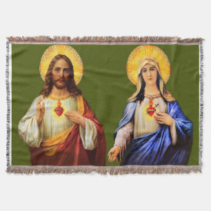 Coeur sacré de Jésus et couverture de coeur imma
