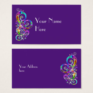 Coeur spiral Peint à la main 2