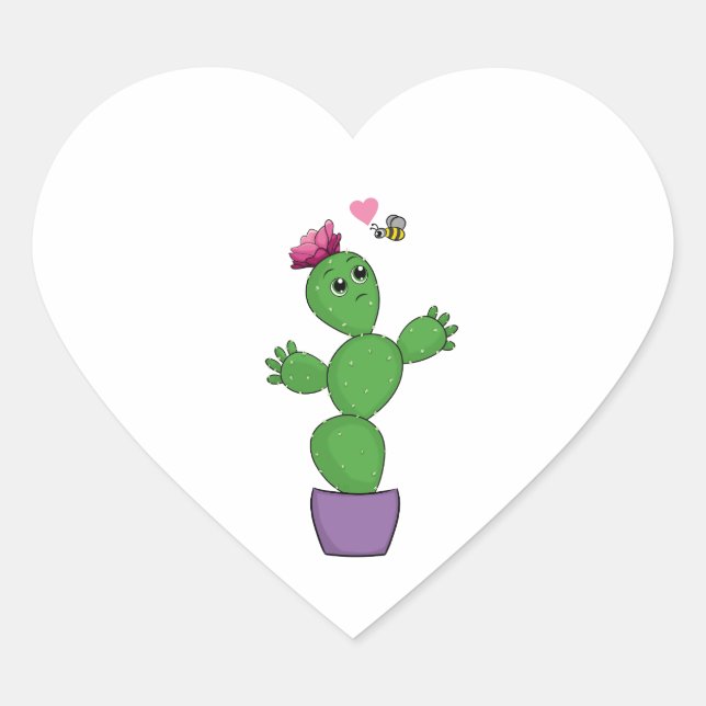 Cœur Sticker (Devant)