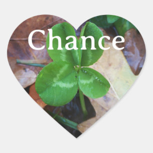 Cœur Sticker Chance