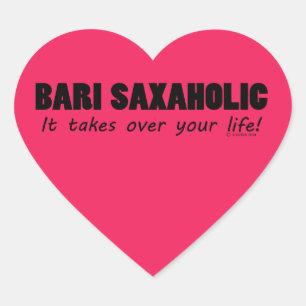 Cœur Sticker Coeur de Vie Bari Saxaholic