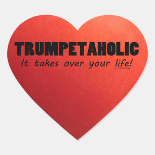Cœur Sticker Coeur de Vie Trumpetaholic