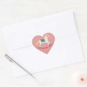 Cœur Sticker Coeur d'illustration Rocking Horse