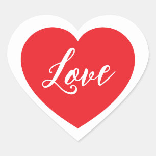 Cœur Sticker d'amour