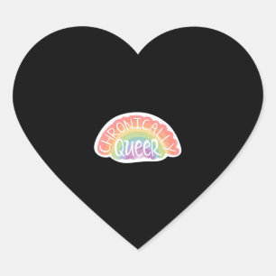 Cœur Sticker de Queer Chronique