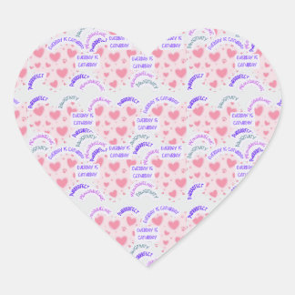 Cœur sticker "Everyday is caturday" Pawsitive vibes 