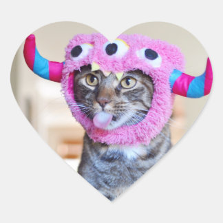 Cœur Sticker Monster Derp