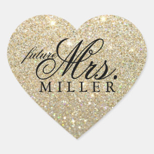 Cœur Sticker - Parties scintillant Heart Fab future Mme