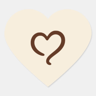 Cœur Sticker Soft Heart Good Morning