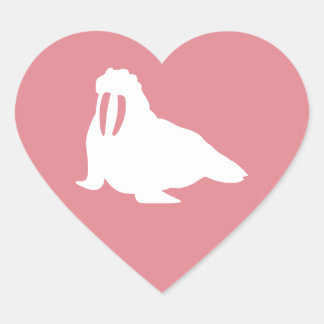 Cœur Sticker Walrus