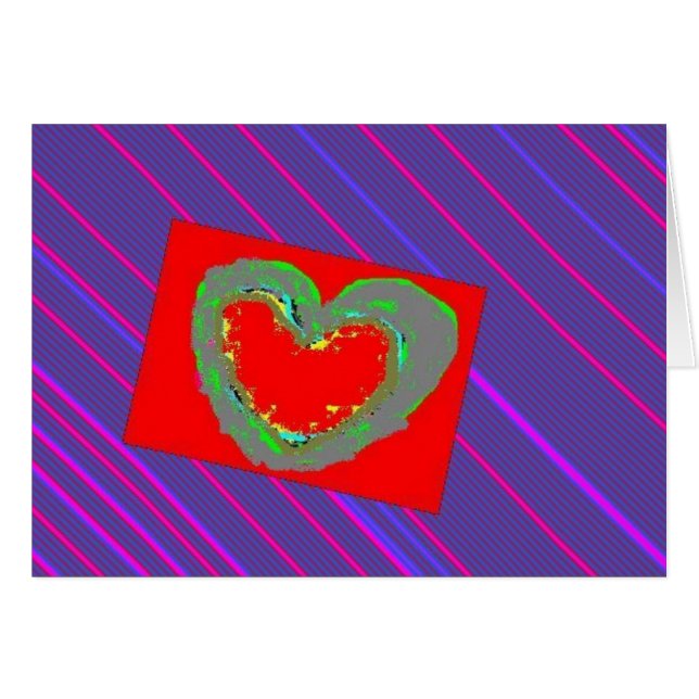 Coeur sur le filet (Devant horizontal)