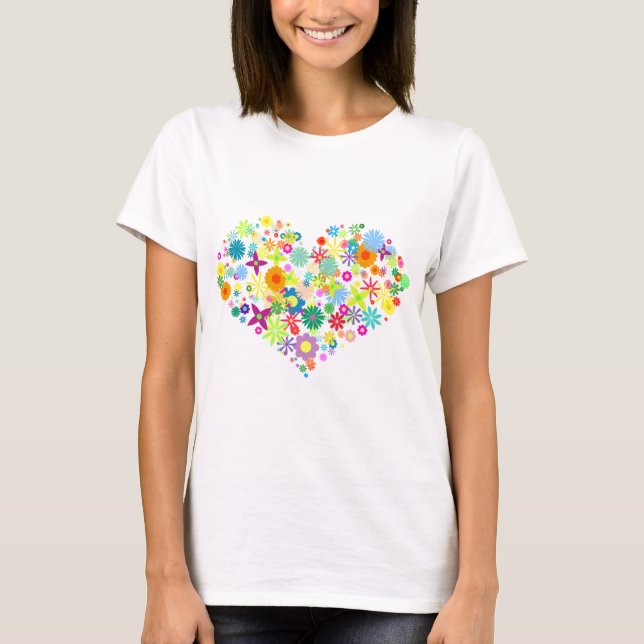 Coeur T-shirt (Devant)