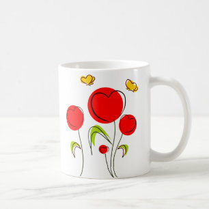 Coeur Tulips Mug