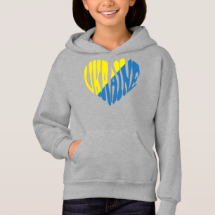 CŒUR UKRAINIEN BLEU ET JAUNE