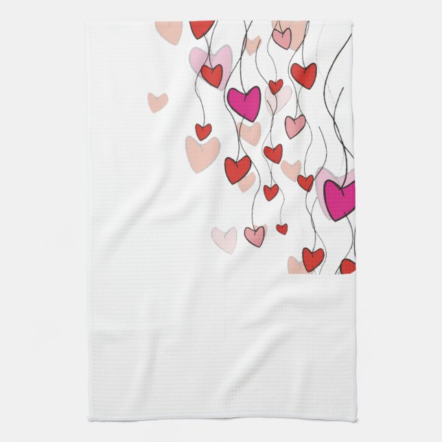 Coeur Vine Cuisine Serviette (Vertical)
