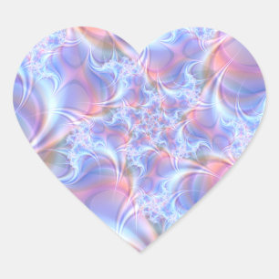 Cœur Vision de la joie sensible Sticker Coeur Artistiqu