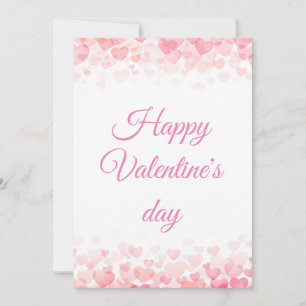 Cœurs à gogo : Joyeuse carte de la Saint-Valentin