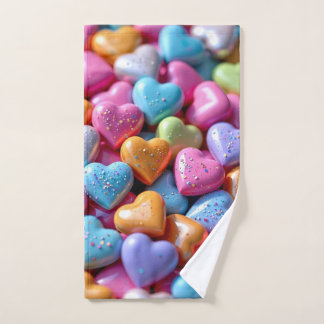 Cœurs Amoureux de Bonbons Colorés