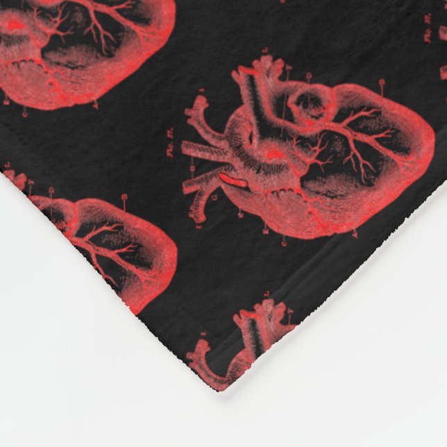 Coeurs anatomiques Horreur Rouge Noir Couverture c (Coin)