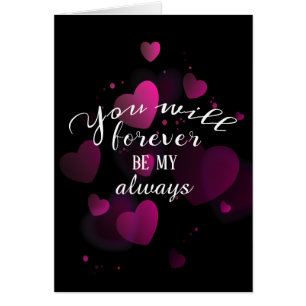 Coeurs Anniversaires avec Citation Amour